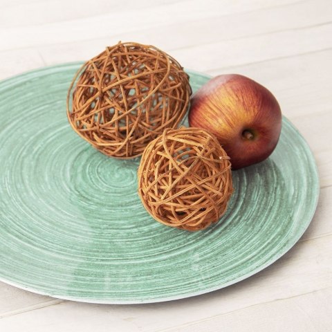 Grupa Orion Sp. z o.o. Taca Podtalerz Dekoracyjny 33 cm ORION Miętowa Nie do Zmywarki