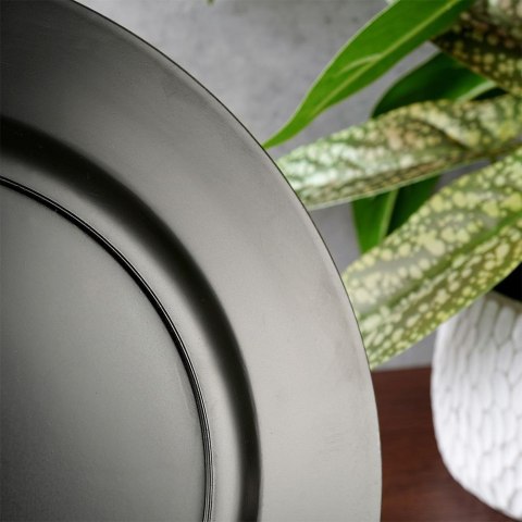 Grupa Orion Sp. z o.o. Podtalerz Świąteczny Bałwan Granatowy 33 cm VILDE Dekoracja Stołu