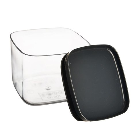 Grupa Orion Sp. z o.o. Pojemnik Kwadratowy Sypkie 700 ml ORION Szczelny Piętrowany 10,5 x 9 cm