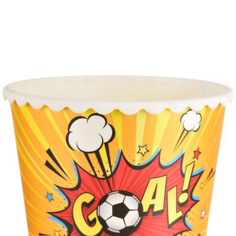 Grupa Orion Sp. z o.o. Pojemnik na Popcorn Chipsy Piłkarski 2,3 L ORION Goal 17 x 14 cm