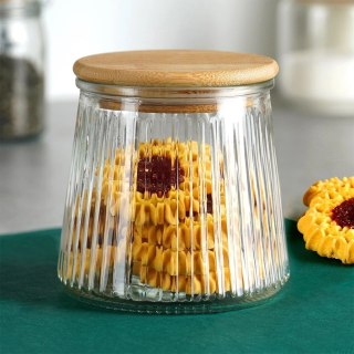 Grupa Orion Sp. z o.o. Pojemnik na produkty sypkie szklany z pokrywką i uszczelką 600 ml