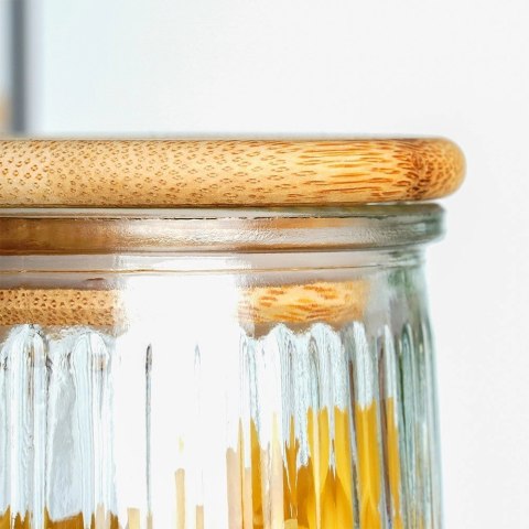 Grupa Orion Sp. z o.o. Pojemnik na produkty sypkie szklany z pokrywką i uszczelką 600 ml