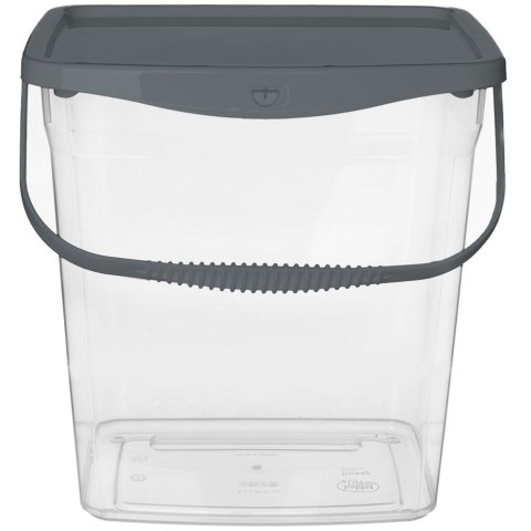 Grupa Orion Sp. z o.o. Pojemnik na Proszek Karmę Kapsułki 6 L HOBBY LIFE z Uchwytem 24 x 23 cm