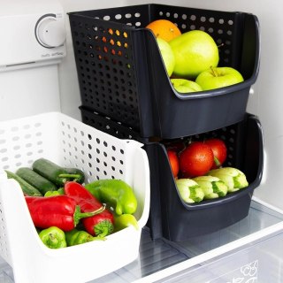 Grupa Orion Sp. z o.o. Pojemnik na Warzywa Owoce Piętrowany VILDE z Wentylacją 29 x 21 x 16 cm