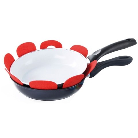 Grupa Orion Sp. z o.o. Przekładki Ochronne do Patelni Zestaw 5 szt. Średnica 18 cm EH