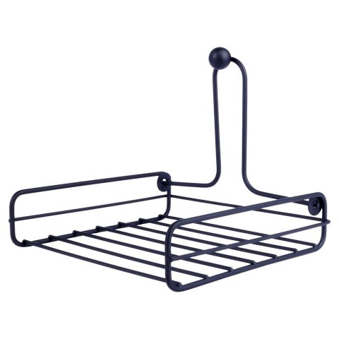 Grupa Orion Sp. z o.o. Serwetnik Metalowy Czarny z Dociskaczem 19 x 19,5 cm do Stolu VILDE