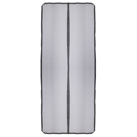Grupa Orion Sp. z o.o. Moskitiera na Drzwi Czarna 210 x 100 cm Magnetyczna Poliester PROGARDEN