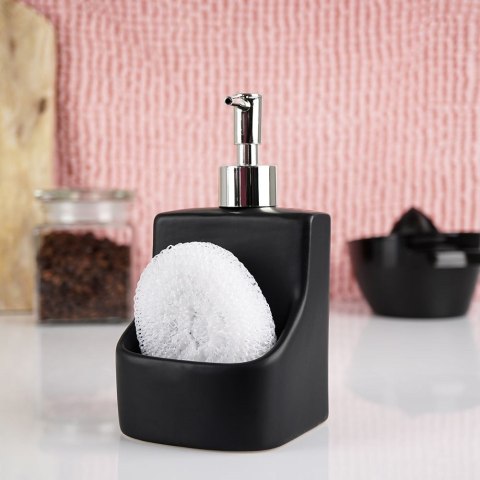 Grupa Orion Sp. z o.o. Dozownik kuchenny do płynu do naczyń mydła w płynie żelu czarny