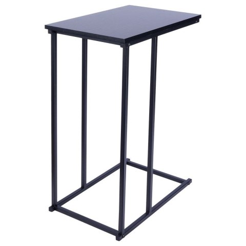 Grupa Orion Sp. z o.o. Stolik Kawowy Metalowy Loft Czarny Boczny Uniwersalny ORION 40x26x58 cm