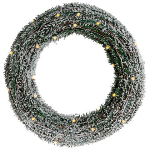 Grupa Orion Sp. z o.o. Stroik Ozdoba Świecący 30 LED Świąteczny Wiszący Solidny Trwały VILDE 40 cm