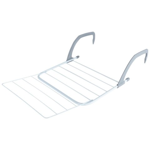 Grupa Orion Sp. z o.o. Suszarka na Pranie na Kaloryfer Metalowa Biała Rozkładana VILDE 55x50,5 cm