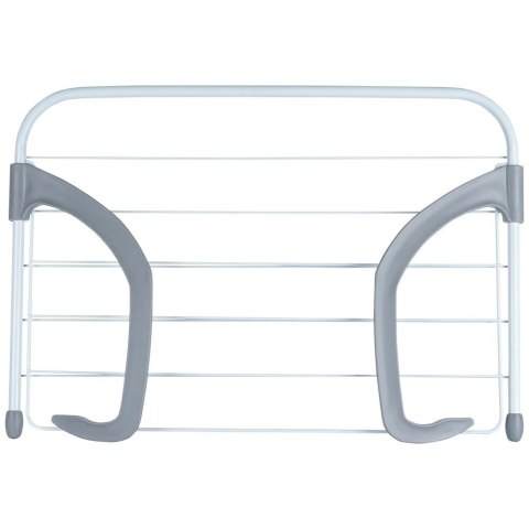 Grupa Orion Sp. z o.o. Suszarka na Pranie na Kaloryfer Metalowa Biała Rozkładana VILDE 55x50,5 cm