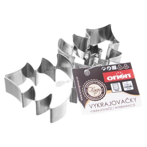 Grupa Orion Sp. z o.o. Wykrawacz do Ciastek Choinka 4,5 cm 2 szt. Stal Nierdzewna Solidny ORION