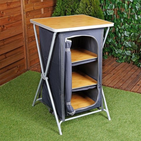 Grupa Orion Sp. z o.o. Szafka Turystyczna Składana Kempingowa z Torbą 60 x 53 x 97 cm RED