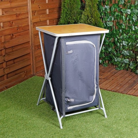 Grupa Orion Sp. z o.o. Szafka Turystyczna Składana Kempingowa z Torbą 60 x 53 x 97 cm RED