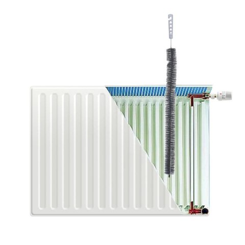 Grupa Orion Sp. z o.o. Szczotka do Kaloryferów Elastyczna Wygodna do Trudno Dostępnych Miejsc