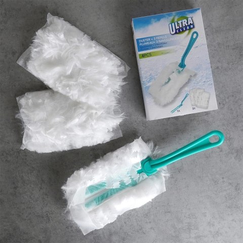 Grupa Orion Sp. z o.o. Szczotka do Kurzu z Wkładami 4 el. Antystatyczna do Mebli UC