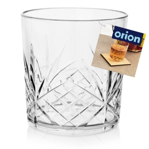 Grupa Orion Sp. z o.o. Szklanka Akrylowa CHARISMA Plastikowa Zdobiona Wytrzymała 350 ml ORION