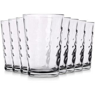 Grupa Orion Sp. z o.o. Szklanki Zestaw 8 szt. 200 ml EXCELLENT HOUSEWARE Zdobione do Zmywarki