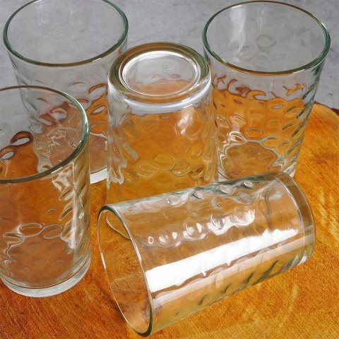 Grupa Orion Sp. z o.o. Szklanki Zestaw 8 szt. 200 ml EXCELLENT HOUSEWARE Zdobione do Zmywarki