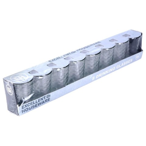 Grupa Orion Sp. z o.o. Szklanki Zestaw 8 szt. 200 ml EXCELLENT HOUSEWARE Zdobione do Zmywarki