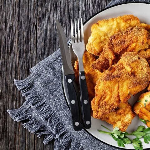 Grupa Orion Sp. z o.o. Sztućce do Steków Burgerów Stalowe Zestaw 12 el. BBQ Ząbkowane Ostrze