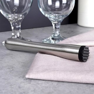 Grupa Orion Sp. z o.o. Tłuczek Barmański Muddler Stalowy EXCELLENT HOUSEWARE 17,5 cm Ząbki
