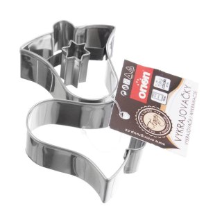 Grupa Orion Sp. z o.o. Wykrawacz do Ciastek Dzwonek 4,6 cm 2 szt. Stal Nierdzewna Solidny ORION