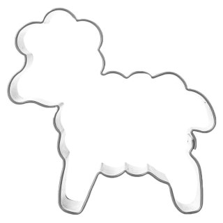 Grupa Orion Sp. z o.o. Wykrawacz do Ciastek Owieczka 5 x 4,5 cm Stal Nierdzewna do Zmywarki ORION