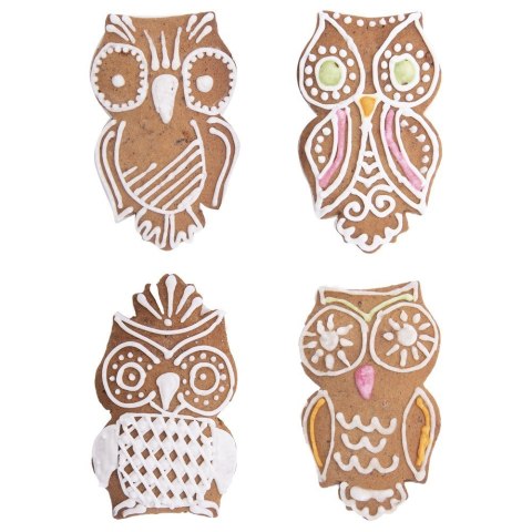 Grupa Orion Sp. z o.o. Wykrawacz do Ciastek 7 cm ORION Sowa Stal Nierdzewna do Pierników