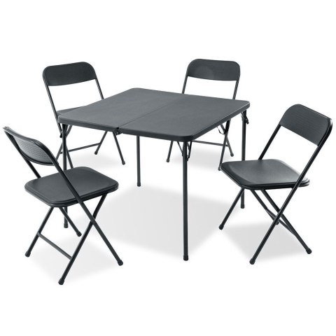 Grupa Orion Sp. z o.o. Zestaw Mebli Ogrodowych 5 el. REDCLIFFS Składany Stół Krzesła