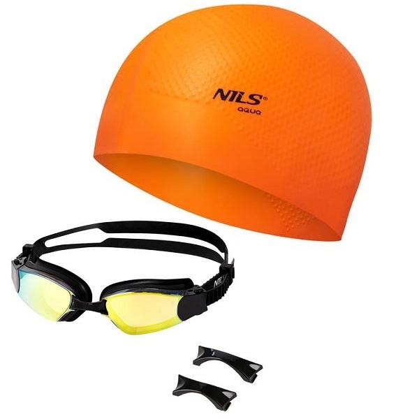 NQC JEDNOKOLOROWY POMARAŃCZOWY CZEPEK