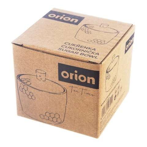 Grupa Orion Sp. z o.o. Cukierniczka Cukiernica Ceramiczna Czarna Ozdobna Klasyczna ORION 320 ml