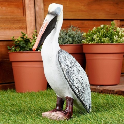 Grupa Orion Sp. z o.o. Figurka Ozdobna Ogrodowa Pelikan Ptak do Ogrodu PROGARDEN 20,5x10,5x28,5 cm
