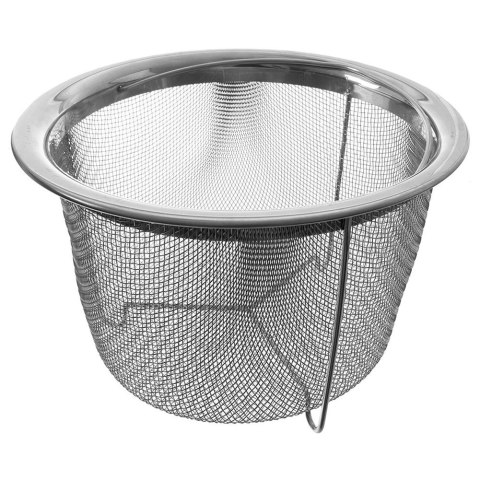 Grupa Orion Sp. z o.o. Koszyk do Smażenia Frytek Pączków Stalowy z Uchwytem Solidny ORION 21x13 cm