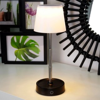 Grupa Orion Sp. z o.o. Lampa Lampka Stołowa Nocna LED Biała Bezprzewodowa AMBIANCE 11-29,5 cm