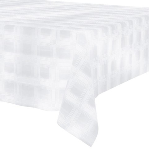 Grupa Orion Sp. z o.o. Obrus Plamoodporny Biały Klasyczny Trwały EXCELLENT HOUSEWARE 220x150 cm