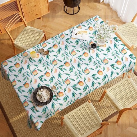 Grupa Orion Sp. z o.o. Obrus Wodoodporny Plamoodporny Pomarańcze EXCELLENT HOUSEWARE 180x130 cm