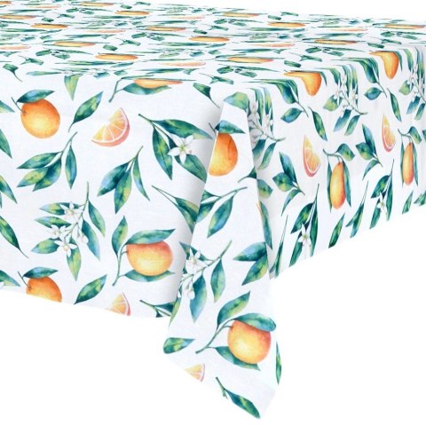 Grupa Orion Sp. z o.o. Obrus Wodoodporny Plamoodporny Pomarańcze EXCELLENT HOUSEWARE 180x130 cm