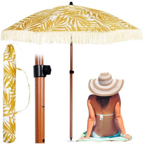 AM/63 Parasol Plażowy Ogrodowy na Ogród Plaże Regulowany Przenośny PROBEACH 157cm