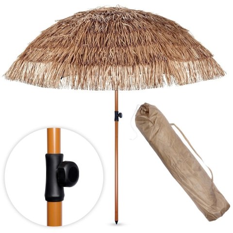 AM/63 Parasol plażowy ogrodowy hawajski 120 cm