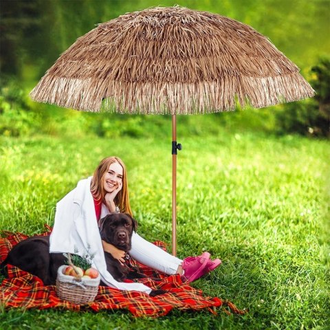 AM/63 Parasol plażowy ogrodowy hawajski 120 cm