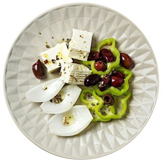 VLACHOS BROS S.A IMPORTS (NAVA),Valantis Vlachos Talerz Deserowy Ceramiczny Szary NAVA SOHO 20 cm Tłoczenia Zmywarka