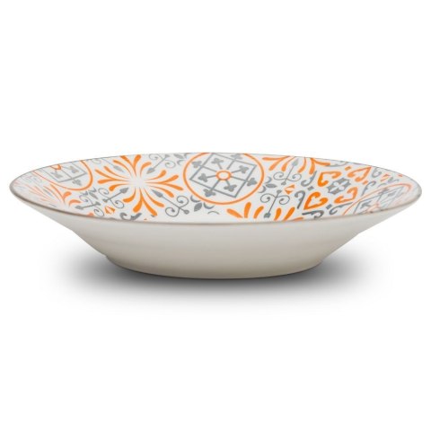 VLACHOS BROS S.A IMPORTS (NAVA),Valantis Vlachos Talerz Obiadowy Głęboki Porcelanowy 650 ml NAVA MAIOLICA Wzór