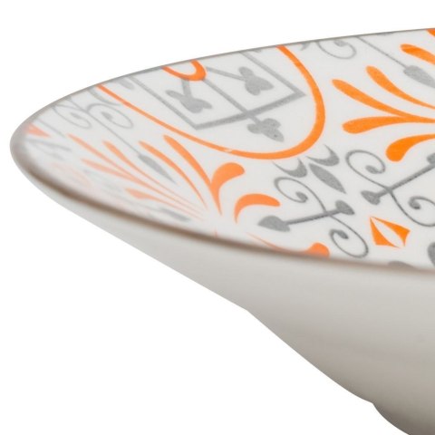 VLACHOS BROS S.A IMPORTS (NAVA),Valantis Vlachos Talerz Obiadowy Głęboki Porcelanowy 650 ml NAVA MAIOLICA Wzór
