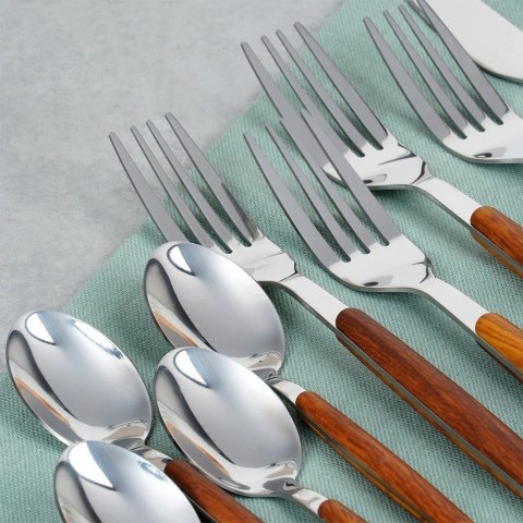 Grupa Orion Sp. z o.o. Zestaw Sztućców Stalowych dla 4 Osób Solidne EXCELLENT HOUSEWARE 16 el.