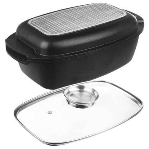 Orion Brytfanna granitowa z pokrywką 3w1 GRANDE 5 l, 39x22 cm