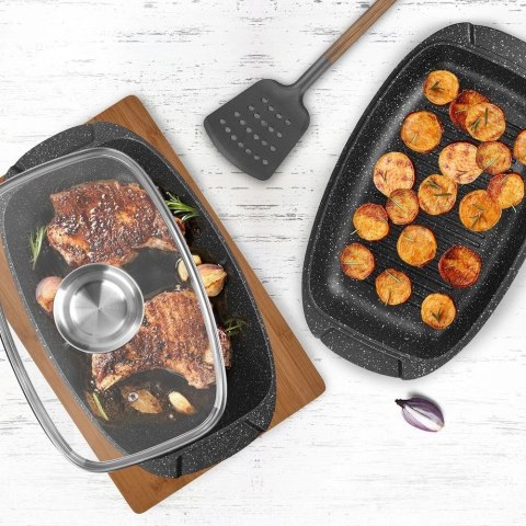 Orion Brytfanna granitowa z pokrywką 3w1 GRANDE 5 l, 39x22 cm