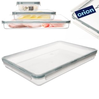 Grupa Orion Sp. z o.o. Pojemnik na Jedzenie Ser Wędlinę z Pokrywką Uszczelką Płaski ORION 1,5 l