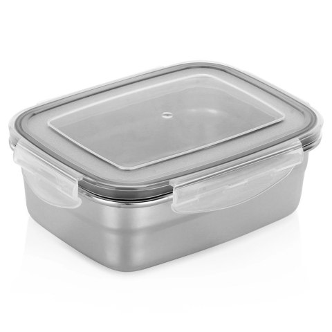 Grupa Orion Sp. z o.o. Pojemnik na Jedzenie Stalowy z Pokrywką Uszczelką EXCELLENT HOUSEWARE 500ml
